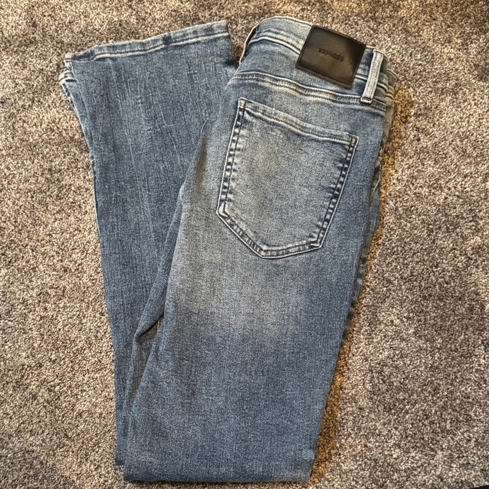 Express Midrise Skyscraper Jeans